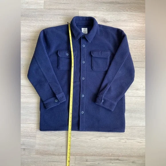 GAP Teen Button-Up Shacket - Picture 10 of 13